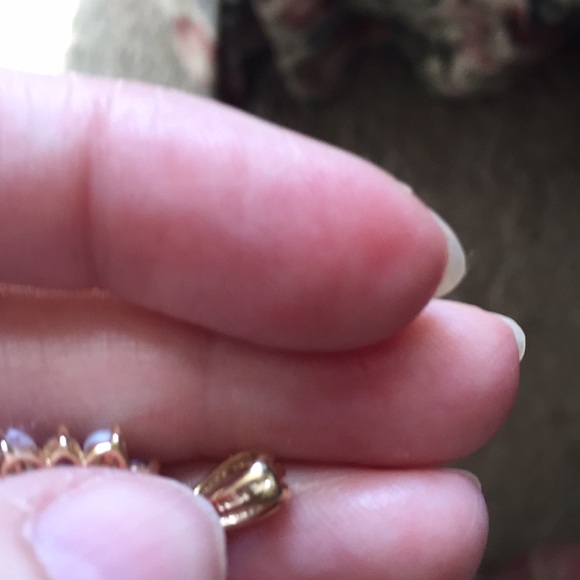 14k jade an Amethyst pendant - Picture 3 of 11